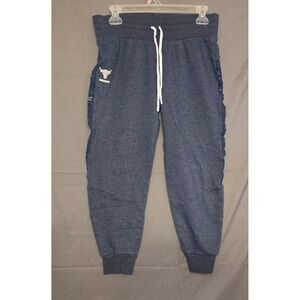 Under Armour Project Rock Loose Jogger Pants Women's Size Small Blue